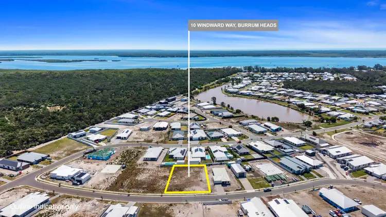 Main view of Homely land listing, 10 Windward Way, Burrum Heads QLD 4659