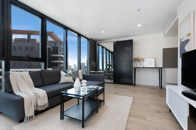 Second view of Homely apartment listing, 2303/105 Clarendon St, Southbank VIC 3006