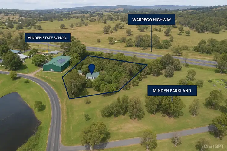 Main view of Homely house listing, 1022 Lowood-Minden Road, Minden QLD 4311