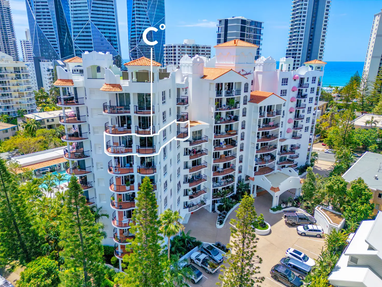 Main view of Homely unit listing, 812/9-21 Beach Parade, Surfers Paradise QLD 4217