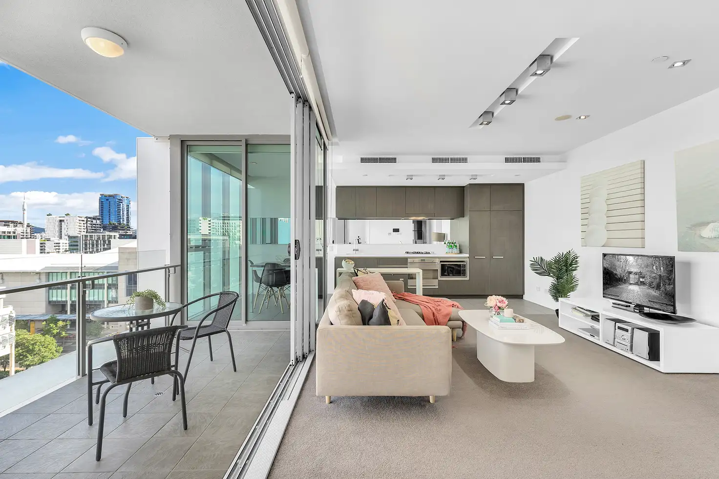 Main view of Homely apartment listing, 812/161 Grey Street, South Brisbane QLD 4101