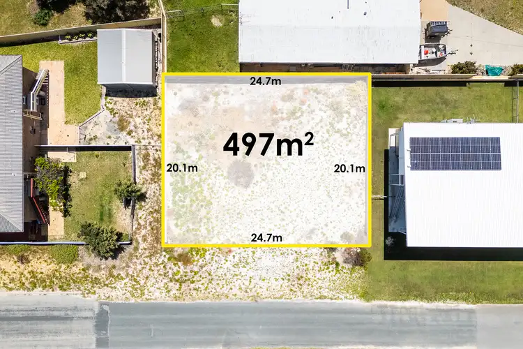 Second view of Homely land listing, 3 Shell Street, Lancelin WA 6044