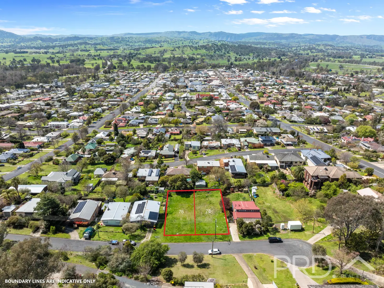 Main view of Homely land listing, 76 & 78 Dalhunty Street, Tumut NSW 2720