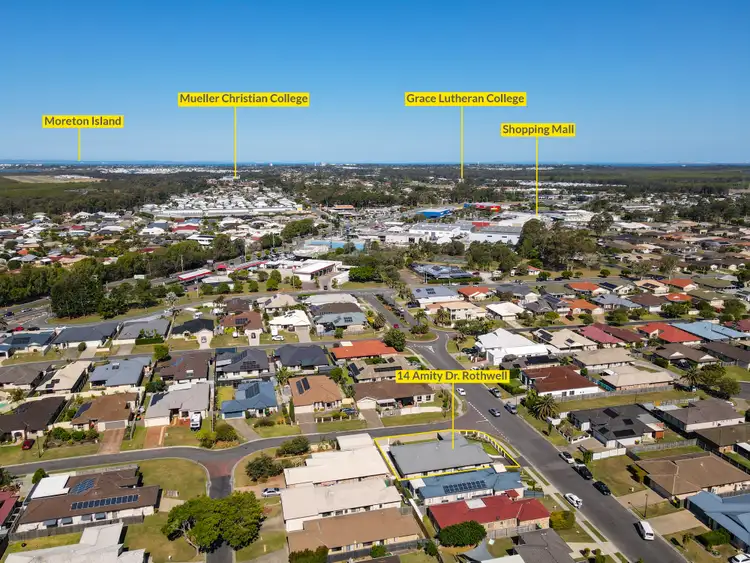 Second view of Homely house listing, 14 Amity Drive, Rothwell QLD 4022