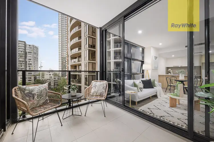 Second view of Homely apartment listing, 603/11 Hassall Street, Parramatta NSW 2150