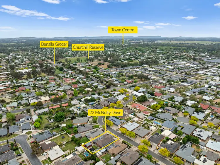 Second view of Homely house listing, 22 McNulty Drive, Benalla VIC 3672