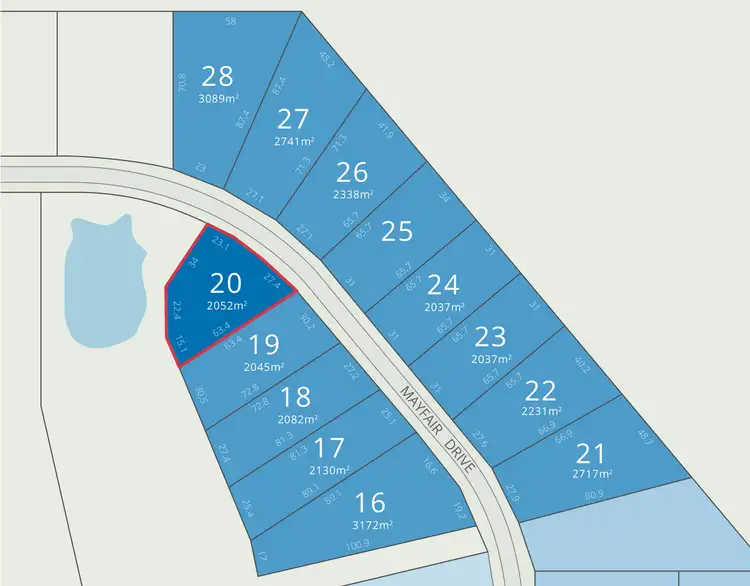 Second view of Homely land listing, 19 Mayfair Drive, Benalla VIC 3672