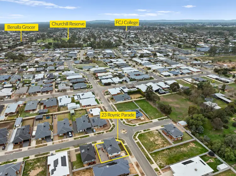 Second view of Homely house listing, 23 Roynic Pde, Benalla VIC 3672