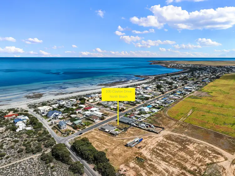 Second view of Homely land listing, 100 Clayton Drive, North Beach SA 5556