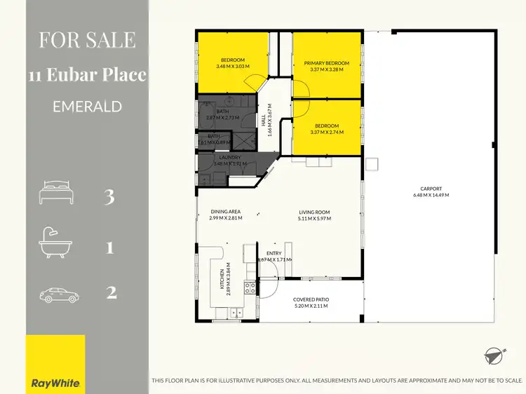 Fourth view of Homely house listing, 11 Eubar Place, Emerald QLD 4720