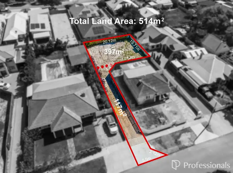 proposed lot 2, 43 Rosebery Street