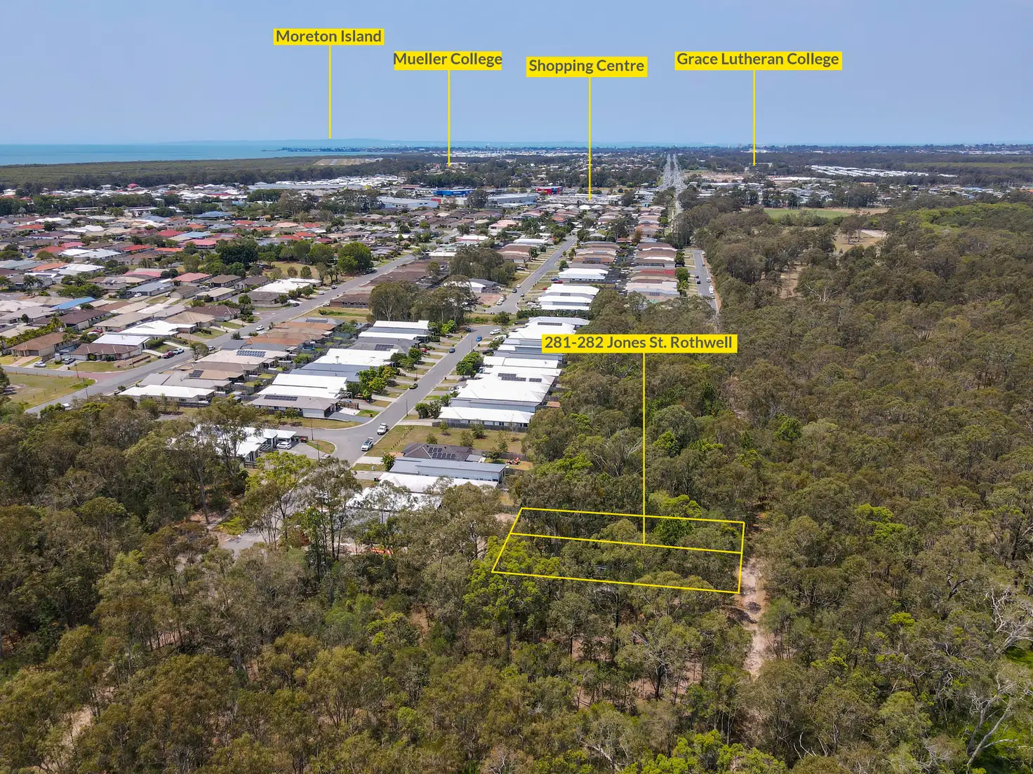 Main view of Homely land listing, L281-282 Jones Street, Rothwell QLD 4022