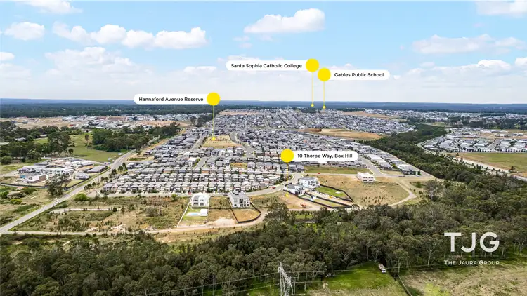 Third view of Homely land listing, 10 Thorpe Way, Box Hill NSW 2765