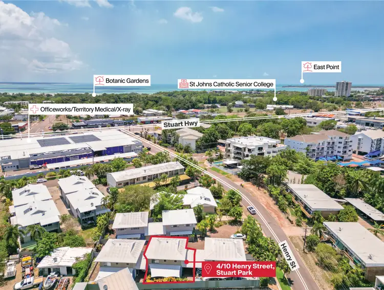 Third view of Homely townhouse listing, 4/10 Henry Street, Stuart Park NT 820