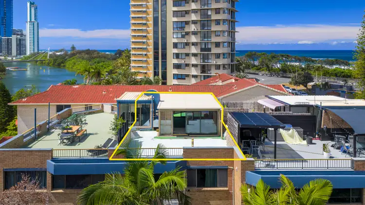 Second view of Homely apartment listing, 11/186 Ferny Avenue, Surfers Paradise QLD 4217