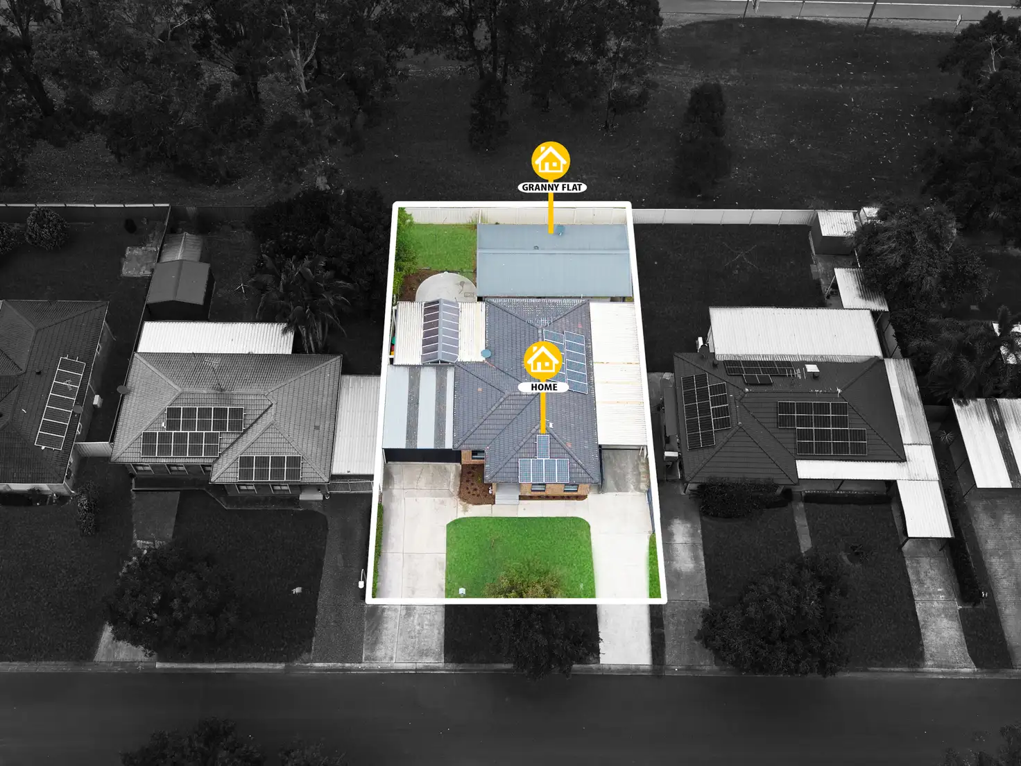 Main view of Homely house listing, 34 & 34a Eucalyptus Drive, Cranebrook NSW 2749