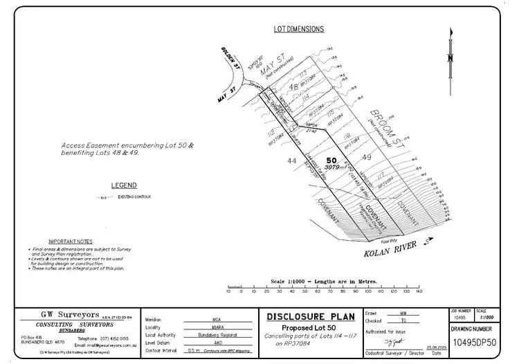 Fourth view of Homely land listing, Riverfront Stage - Golden River - WJ Bailey Drive, Miara QLD 4673