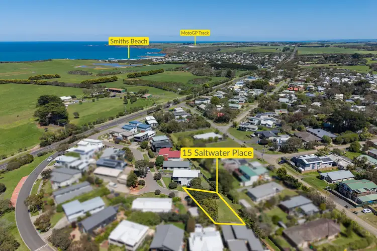 Second view of Homely land listing, 15 Saltwater Place, Sunset Strip VIC 3922