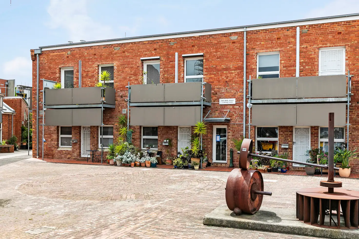 Main view of Homely apartment listing, 15/2 Pottery Court, Brunswick VIC 3056