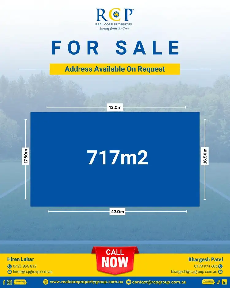 Address available on request