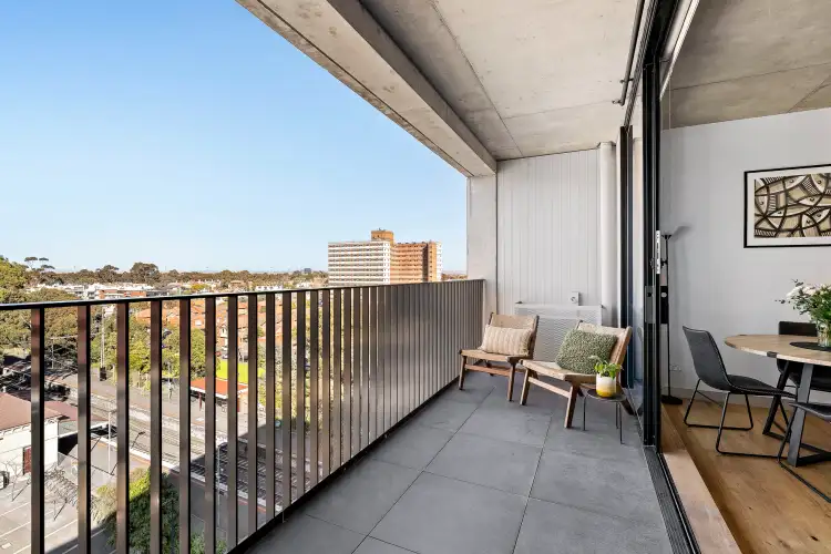 Third view of Homely apartment listing, 601/17 Union Street, Brunswick VIC 3056