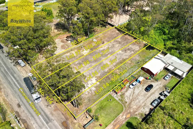 Second view of Homely land listing, LOT 84-87, 104 Crown St, Grantham Farm NSW 2765