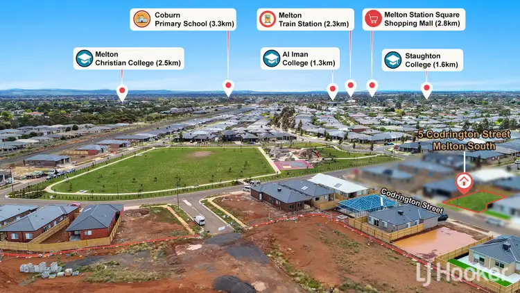 Third view of Homely land listing, 5 Codrington Street, Melton South VIC 3338