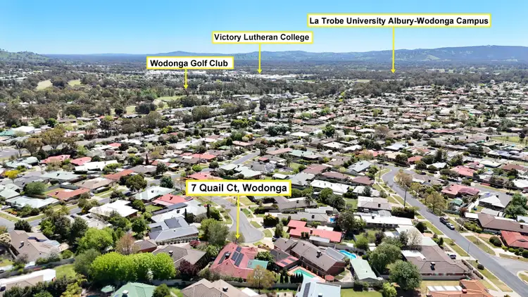 Sixth view of Homely house listing, 7 Quail Court, West Wodonga VIC 3690