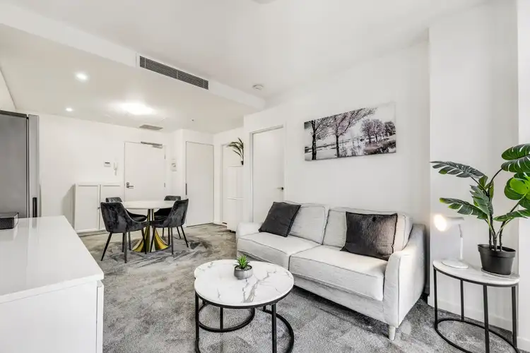 Second view of Homely apartment listing, 3703/568 Collins Street, Melbourne VIC 3000