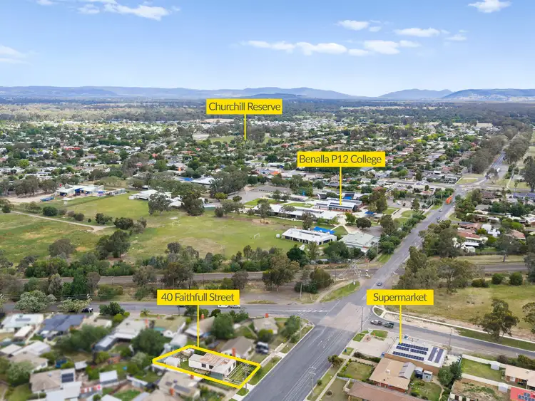 Second view of Homely house listing, 40 Faithfull Street, Benalla VIC 3672