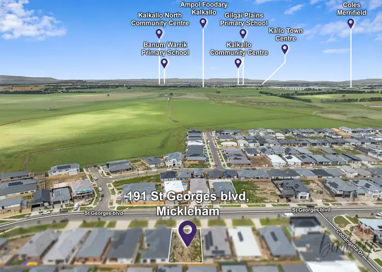 Fifth view of Homely land listing, 191 Saint Georges Boulevard, Mickleham VIC 3064
