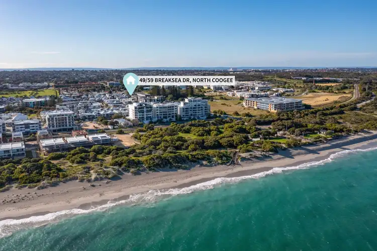 Second view of Homely apartment listing, 49/59 Breaksea Drive, North Coogee WA 6163