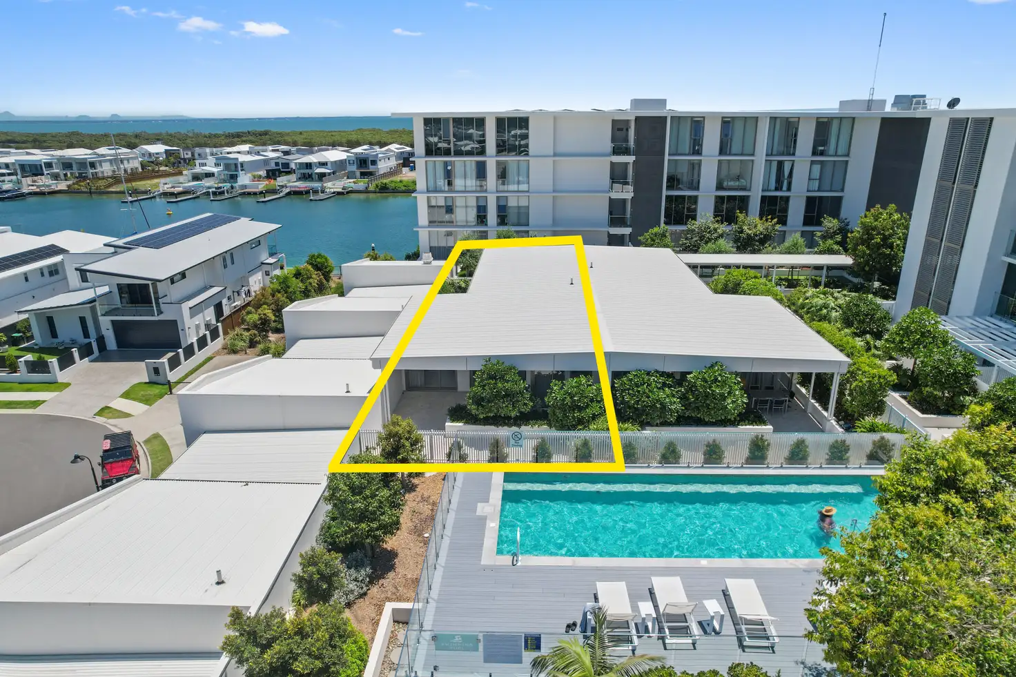 Main view of Homely villa listing, 315/15 Aqua Street, Newport QLD 4020