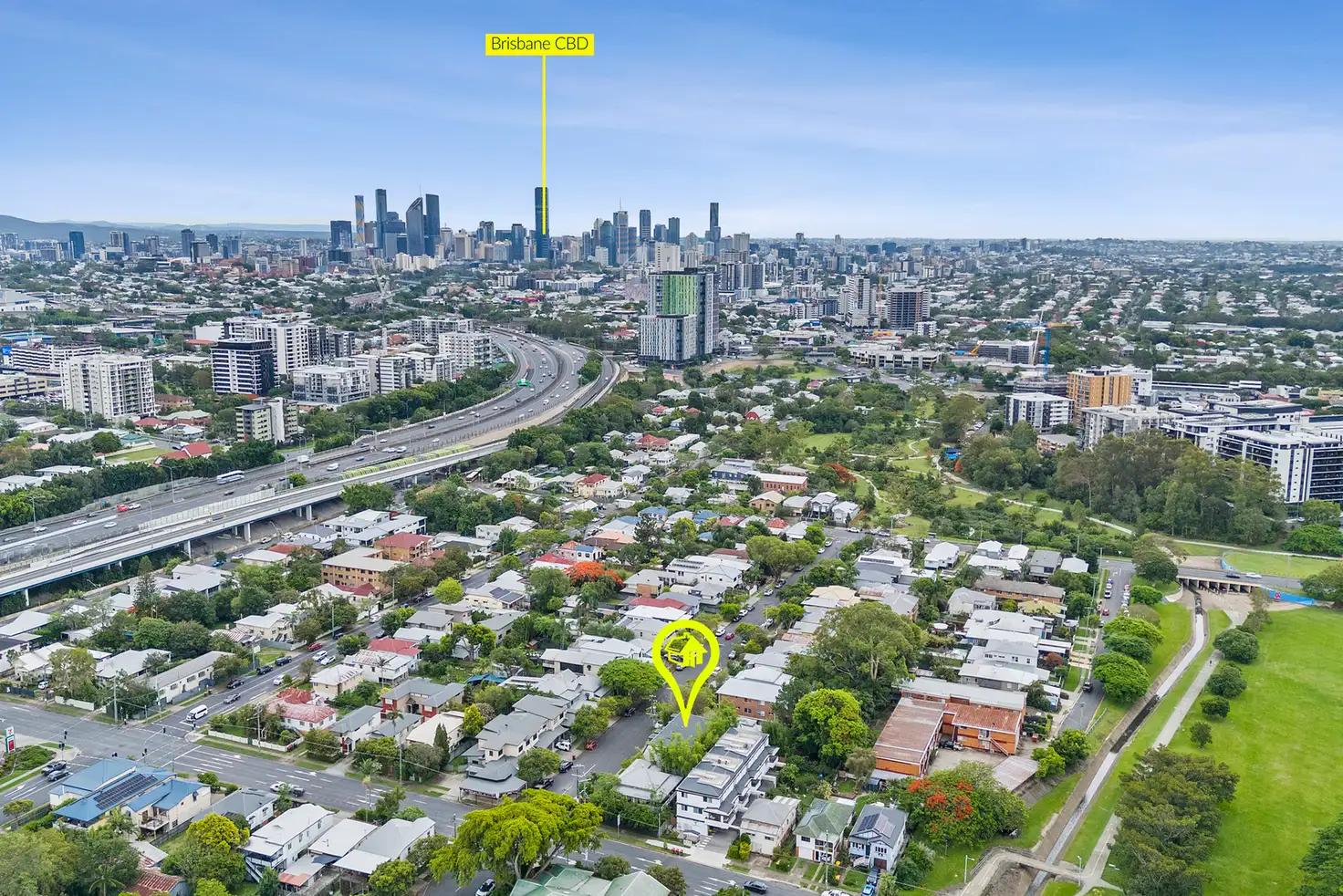 Main view of Homely townhouse listing, 1/42 Baron Street, Greenslopes QLD 4120