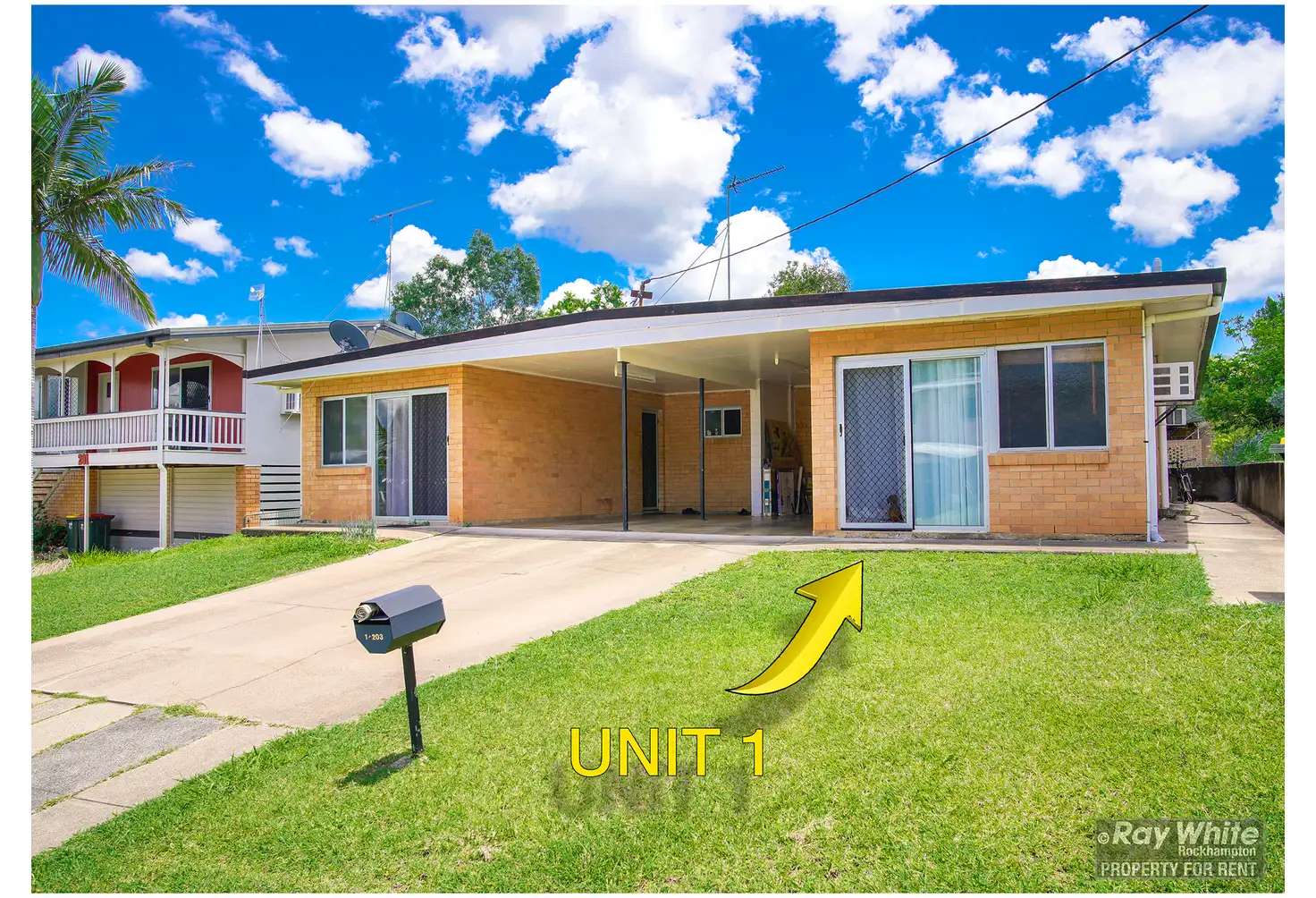 Main view of Homely house listing, 1/203 Houlihan Street, Frenchville QLD 4701