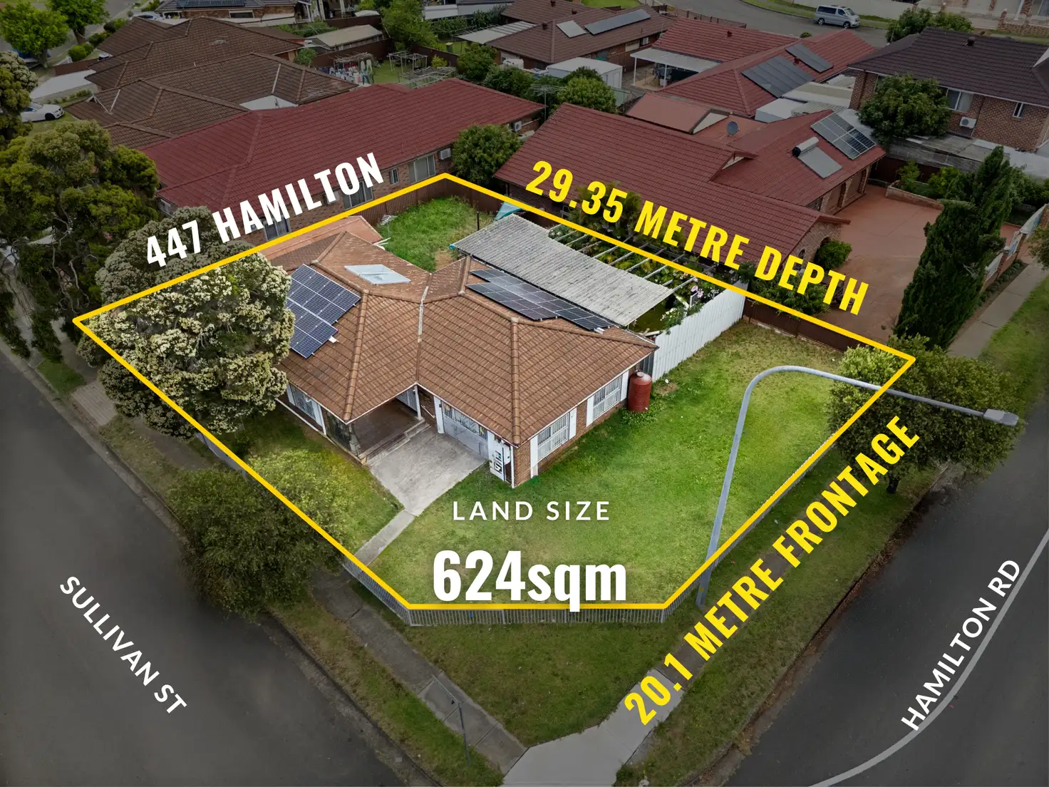 Main view of Homely house listing, 447 Hamilton Road, Fairfield West NSW 2165