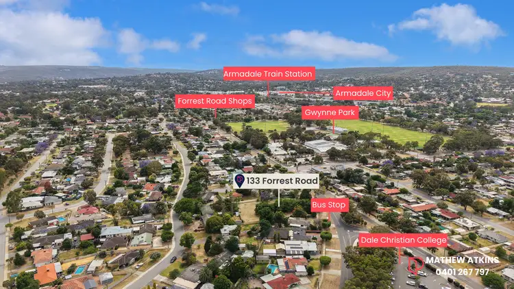Third view of Homely land listing, 133 Forrest Road, Armadale WA 6112