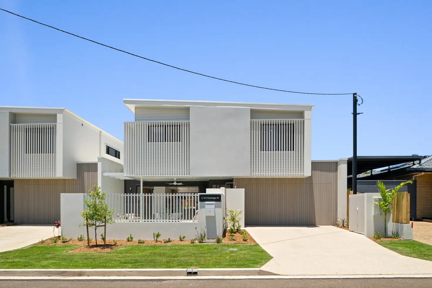 Main view of Homely semi-detached listing, 1/14 Taminga Street, Wurtulla QLD 4575
