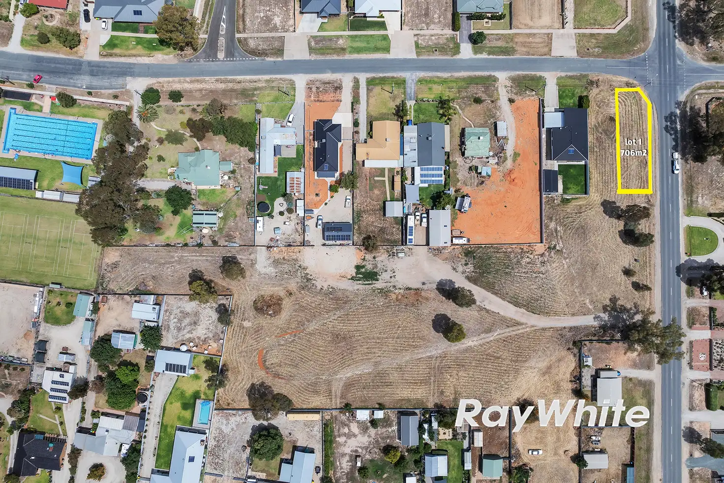 Main view of Homely land listing, Lot 1 cnr of Grigg Rd & Thompson St, Koondrook VIC 3580