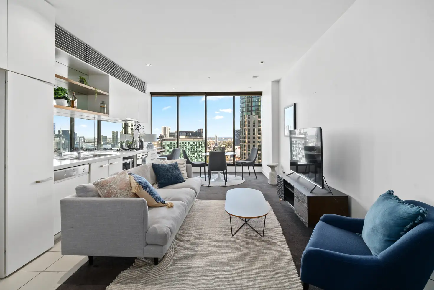 Main view of Homely apartment listing, 2509/1 Freshwater Place, Southbank VIC 3006
