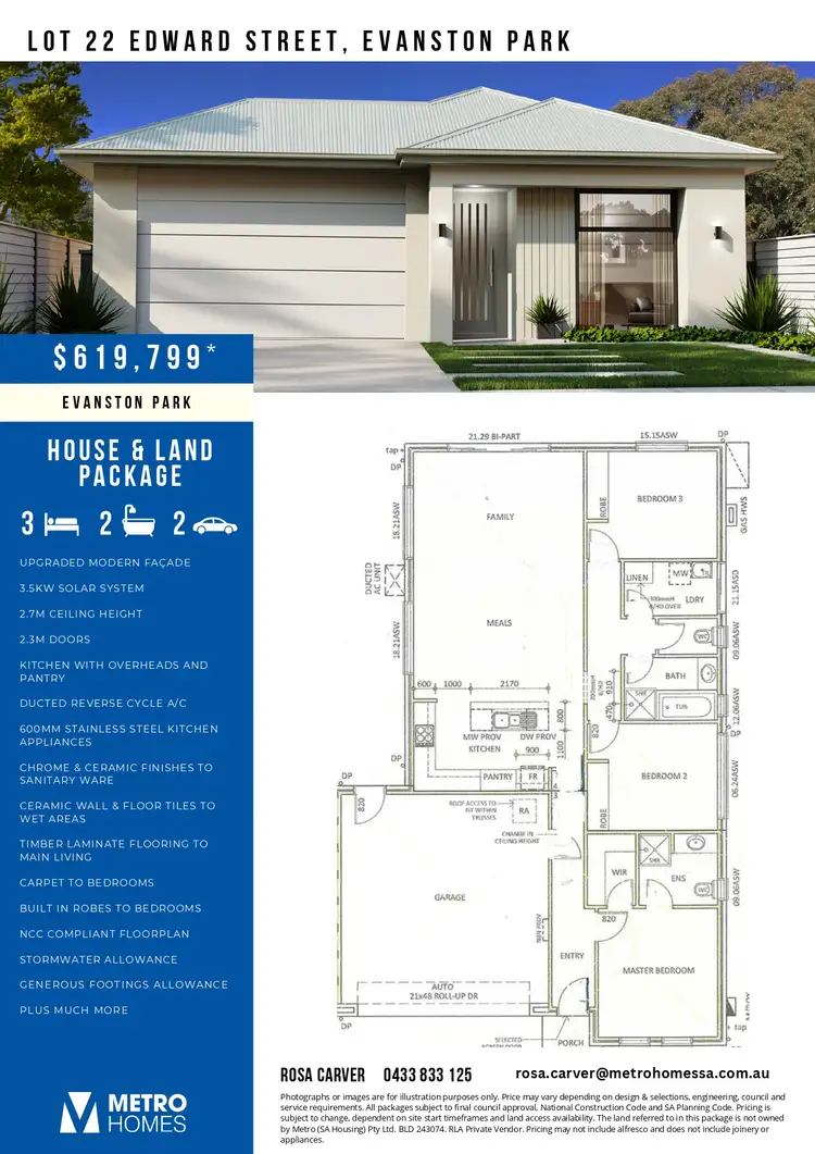 Fifth view of Homely land listing, 2 Trim Crescent, Evanston Park SA 5116