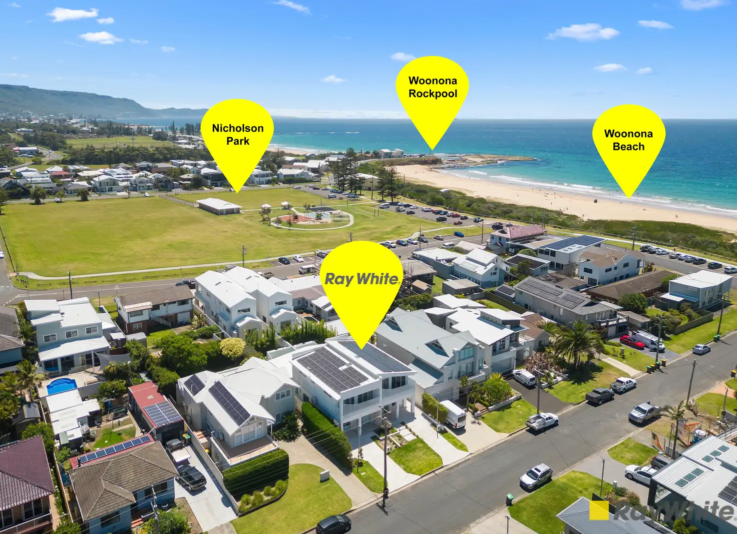 Main view of Homely semi-detached listing, 10A Ocean Avenue, Woonona NSW 2517