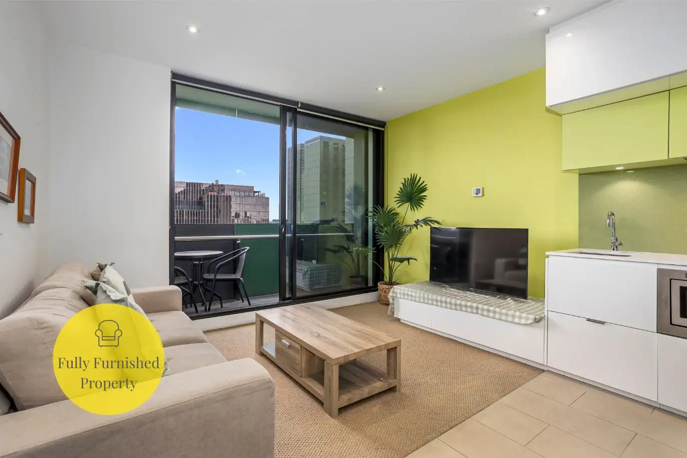 Main view of Homely apartment listing, 1403/555 Swanston Street, Carlton VIC 3053