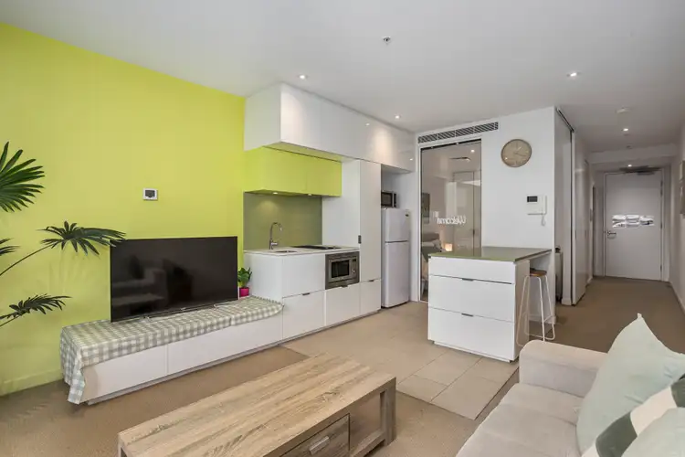 Second view of Homely apartment listing, 1403/555 Swanston Street, Carlton VIC 3053