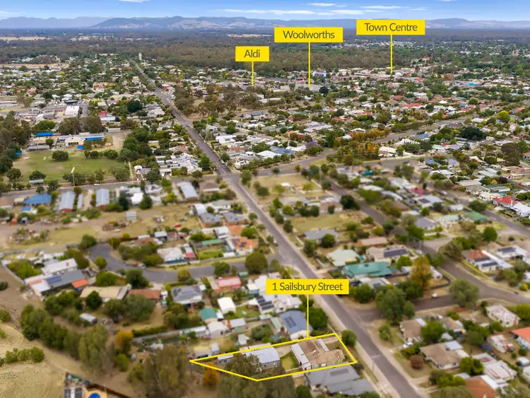 Second view of Homely house listing, 1 Salisbury Street, Benalla VIC 3672