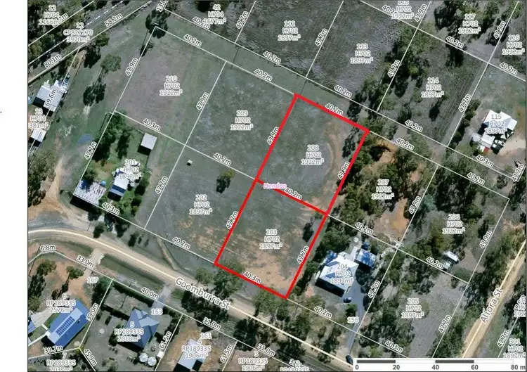 Second view of Homely land listing, Lot 203 & 208 Goomburra Street, Hendon QLD 4362