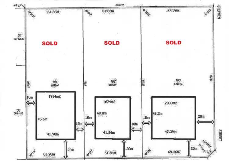 Lots 101, 102 & 103 Armstrong St, Boyanup WA 6237