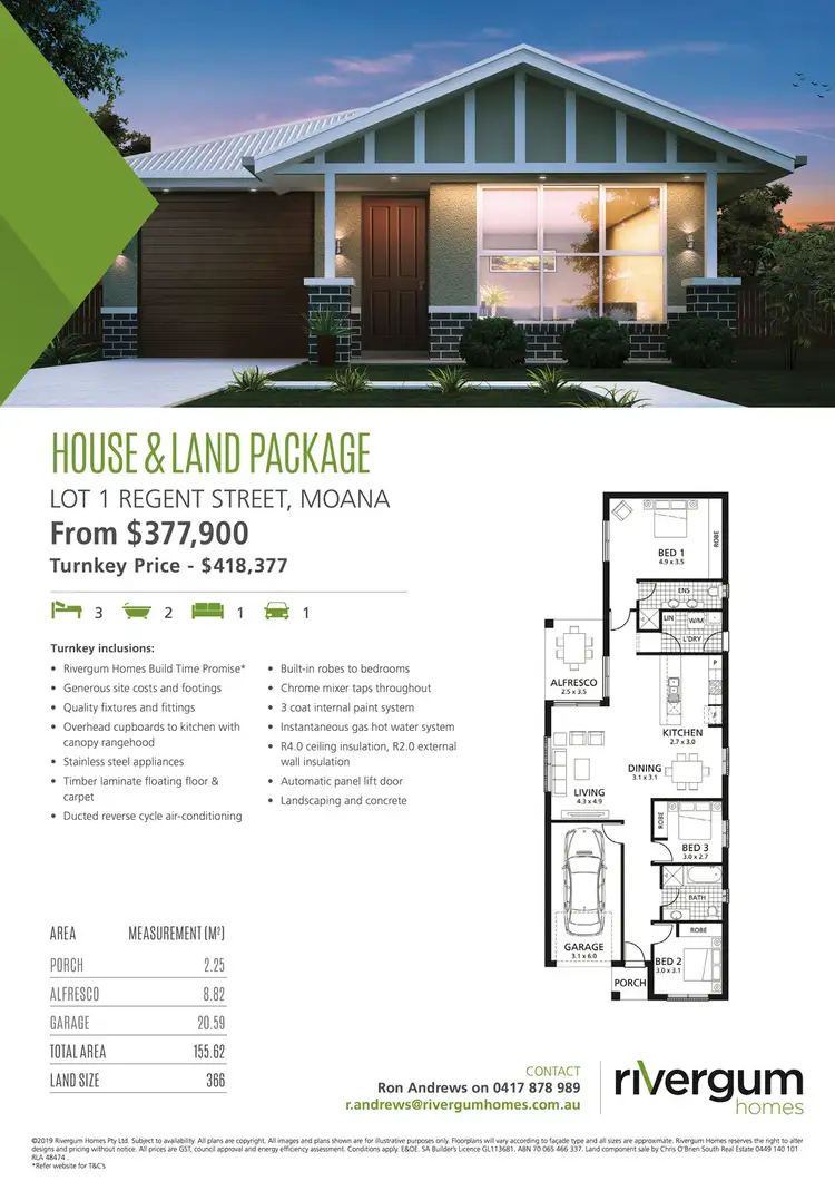 Lot 1  21 Regent Street, Moana SA 5169