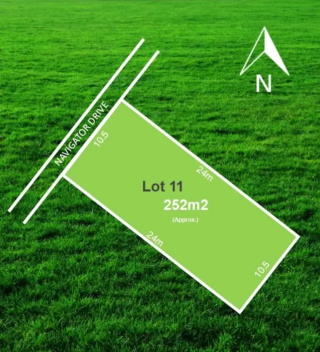 Main view of Homely land listing, Lot 11 Navigator Drive, Corio VIC 3214