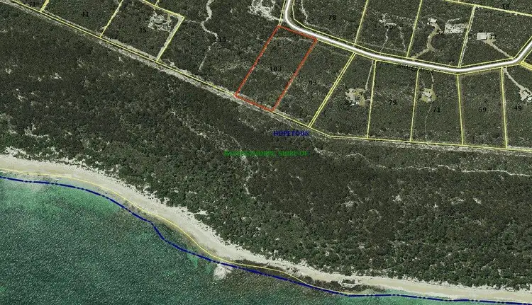 Main view of Homely land listing, 103 Whale Bay Drive, Hopetoun WA 6348